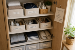 実家に置いてある生活用品